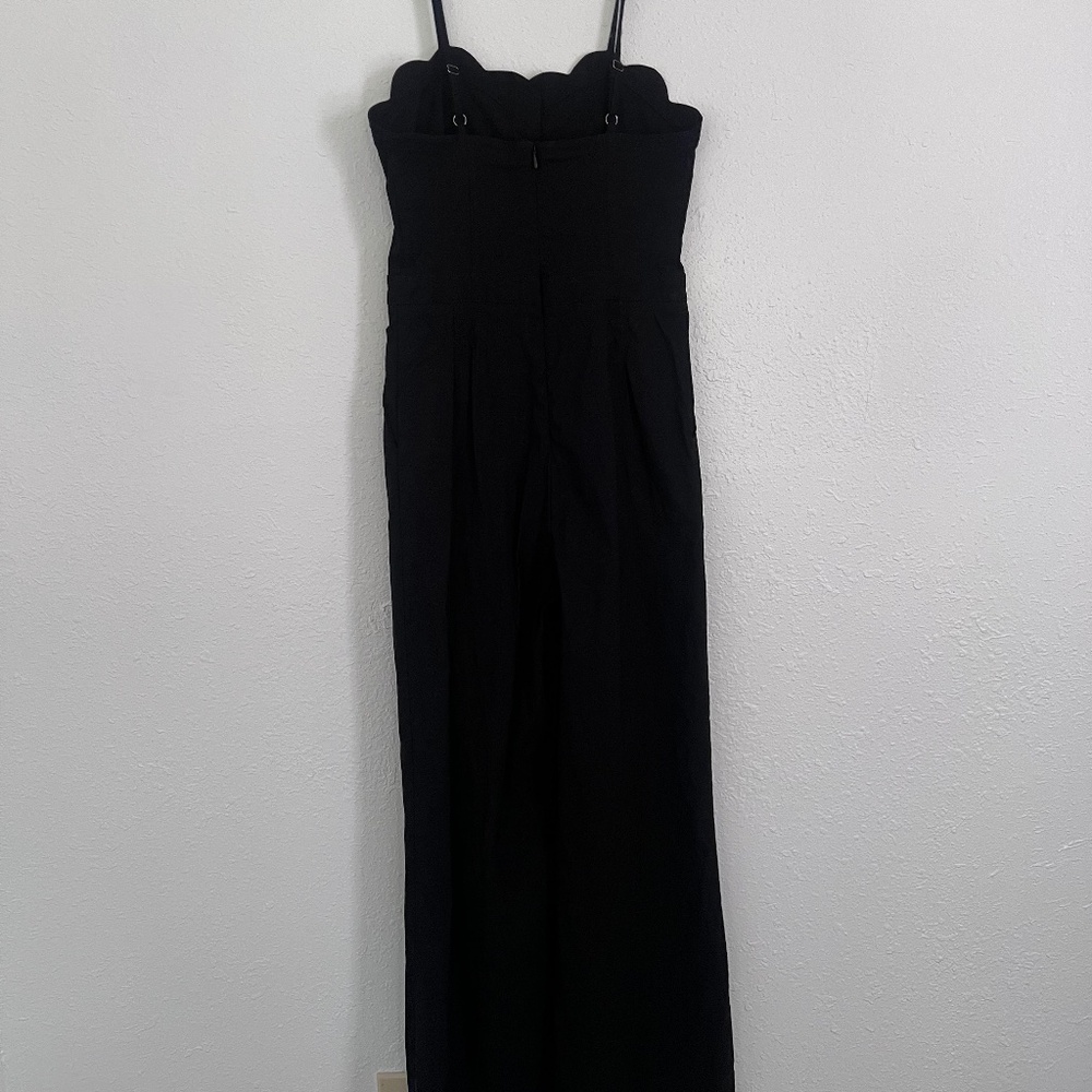 Maeve black jumpsuit size 4